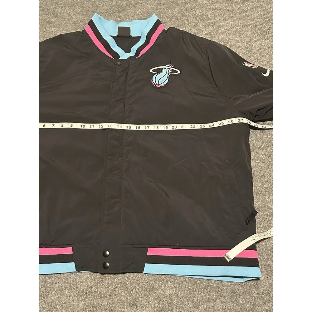 Nike Miami Heat Vice Nights City Edition Courtside Jacket 2018 - Size 3XL